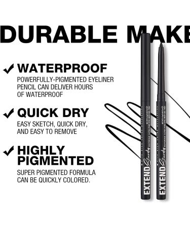 Liquid eyeliner waterproof eyeliner pencils 12-color liquid gel eyeliner eyeliner for lips and eyebrows eye makeup supplies for Christmas and - Buy Online on GoSupps.com