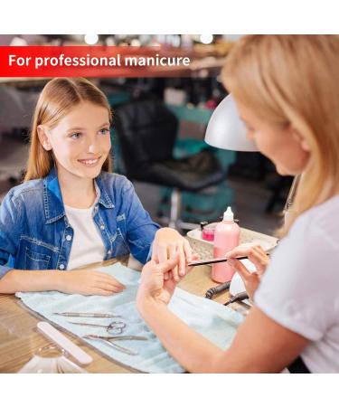 Double Sided 100/180 Grit Nail File Emery Board Set - Professional Manicure Pedicure Tools for Gel, Acrylic, and Dip Nails - 10Pcs/Pack for Home and Salon Use - Buy Online on GoSupps.com