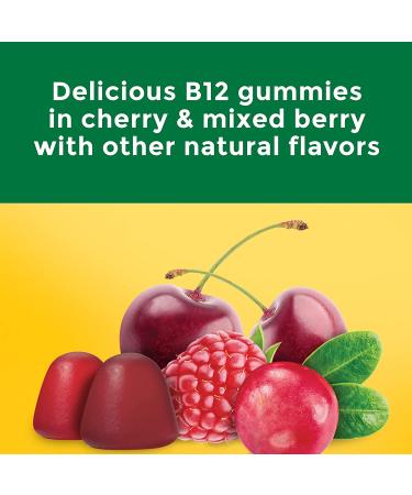 Nature Made Extra Strength Vitamin B12 Gummies 3000 mcg - Energy Metabolism Support - 60 Gummies - Buy Online on GoSupps.com