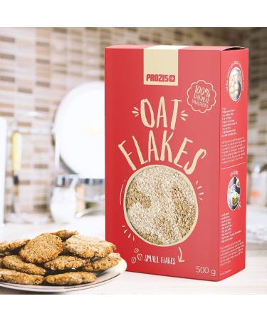 Prozis Oatmeal Flakes - Small Flakes 500g Natural - Healthy and Delicious Satiating Food - Buy Online on GoSupps.com