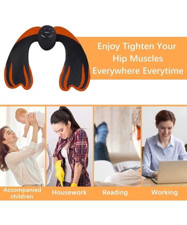 Pochy Po Trainer - EMS Device for Targeted PO Muscle Stimulation | 6 Modes 9 Intensity Levels | Leg & Buttock Training - Orange - Buy Online on GoSupps.com