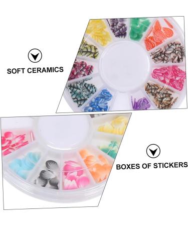 Healeved 48 Boxes Soft Pottery Nail Accessories Charms Clay Diy Patch Nail Decoration Fruit Slices for Nail Art Diy Craft Flatback Nail Embellishments Cartoon Nail Flakes Polymer Clay 3d - Buy Online on GoSupps.com