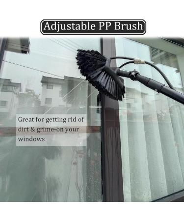 Telescopic Brush Window Cleaner Kit Water-Bearing Telescopic Rod Window Cleaning Rod Suitable for Photovoltaic Panel Cleaning for Home (Size : 12FT/3.6M) - Buy Online on GoSupps.com