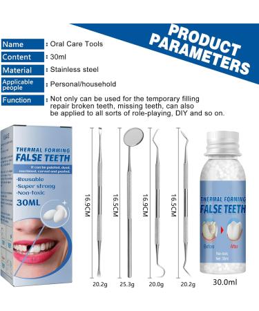 Allony Temporary Dentures & Tooth Repair Kit | Durable Dental Care for Broken Teeth - International Shipping Available - Buy Online on GoSupps.com