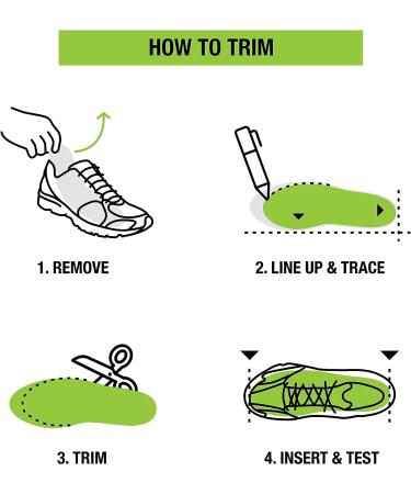 Superfeet Run Pain Relief Insoles - Arch Support for Plantar Fasciitis - Tangerine 7.5-9 Men / 8.5-10 Women - Buy Online on GoSupps.com