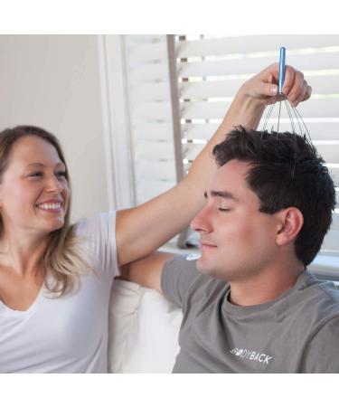 Body Back Scalp Massager & Head Scratcher for Stress Relief - Gentle Hair Stimulation Tool (1 Pack, Color Varies) - Buy Online on GoSupps.com