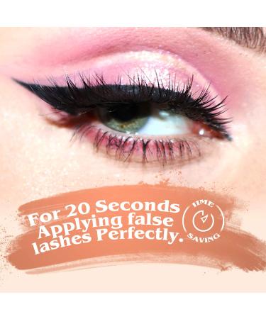 JIMIRE 2-in-1 Magic Eyeliner | Extra Strong Hold for False Eyelashes | No Glue Needed | Easy 20s Application - Buy Online on GoSupps.com
