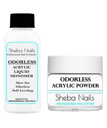 SHEBA NAILS State Board Sealed Odorless Nail Acrylic Basic Kit
