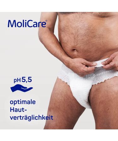 Molicare Premium Mobile Disposable Pants for Incontinence - XL (130-170 cm Hip) | 14 Pieces Unisex Discreet Use - Buy Online on GoSupps.com