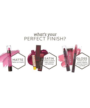 Burt's Bees Red Dahlia Tinted Lip Balm with Shea Butter - Natural & Moisturizing - 1 Tube - Buy Online on GoSupps.com