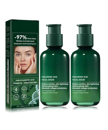 LXCJZY Skin Firming Rejuvenating Serum Hyaluronic Acid Facial Serum Skin Firming Serum for Face and Neck Skin Firming Serum For All Skin Types (2Pcs)