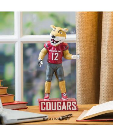 Buy Evergreen NCAA Washington State Cougar Tiki Totem - Unique Home Decor for Fans - Fast International Shipping - Buy Online on GoSupps.com