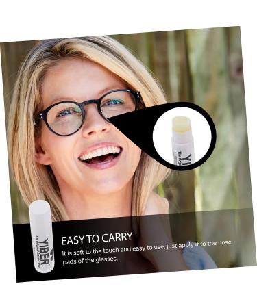 Frcolor Anti-Slip Wax for Glasses - 4 Pack Invisible Nose Grip & Glide Enhancer for Reading Glasses - Improve Comfort & Stability - Buy Online on GoSupps.com