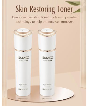 ISA KNOX TE RVINA AD Regenerating Skincare Set - Hydrating Toner & Moisturizer for Youthful Skin | Placenta & Rose Absolute - 12.7fl oz - Buy Online on GoSupps.com