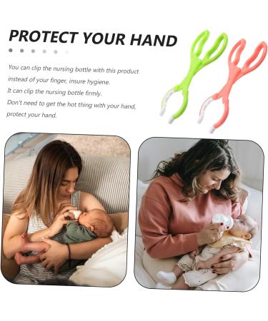 TOYANDONA 4 Pcs Bottle Clip Nursing Hit Water Bottle Clamp Milk Feeding Bottle Clamp Feeding Bottle Tongs Nonslip Bottle Clamp Hot Bottle Tongs Scissors Clip Pp Non-Slip 25X9.5CMx2pcs As Shownx2pcs - Buy Online on GoSupps.com