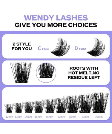 Eyelash Extension Set | DIY Cluster Lash Extensions | Best Cluster Lashes for Home Use | Bond & Seal for Long-Lasting Wear - Buy Online on GoSupps.com