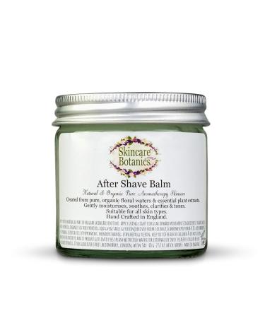 Organic After Shave Balm with pure Aloe Vera naturally