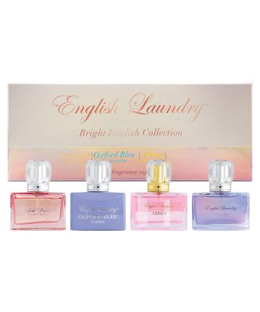 English Laundry Bright English Collection Eau De Parfum 0.68 Fl Oz (Pack of 4)