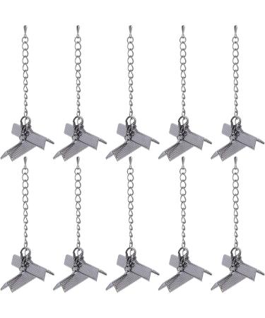 SOIMISS 20pcs 40mm Ribbon Crimps for Jewelry Making - Ribbon Clamps and Cord Ends Kit for Bracelets, Bookmarks - Fasteners and Clasps Included - Buy Online on GoSupps.com