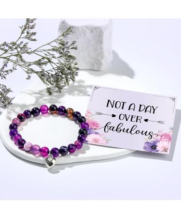 Purple Birthday Gifts for Women | Unique Birthday Gift Set & Basket for Her - Perfect Ideas for Mom Sister Wife & Best Friend - Buy Online on GoSupps.com
