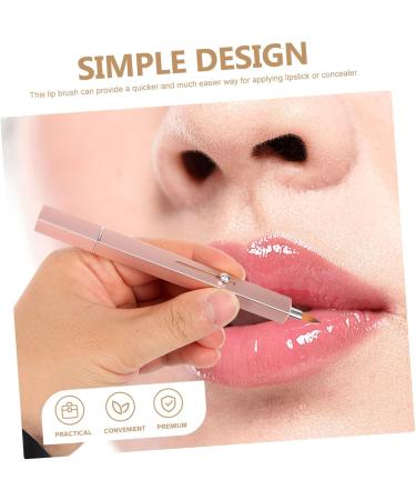 Beatifufu Lip Makeup Brush Makeup Brush for Women Lipstick Brush Applicator Lip Brush for Women Lip Brush Retractable Lipstick Applicator Wands Concealer Brush Eye Cream Applicator Tool - Buy Online on GoSupps.com