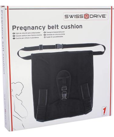 SUMEX Pregnancy Pillow - Adjustable Cotton Support for Baby & Breast | Black | International Shipping - Buy Online on GoSupps.com