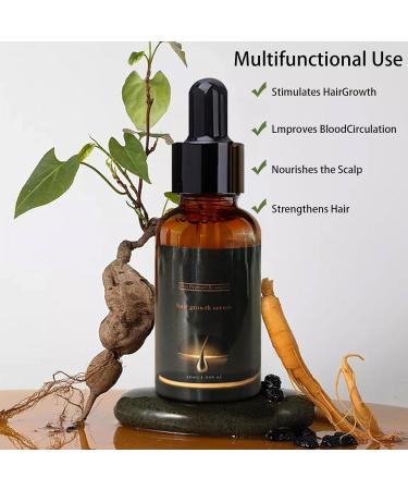 Hair Growth Oil Deeply Nourishing Scalp Enhance Natural Hair Growth Intensity Hair Growth Serum for Repairs Hair Follicles Anti Hair Loss Nourishes Dry Damaged Hair - Buy Online on GoSupps.com