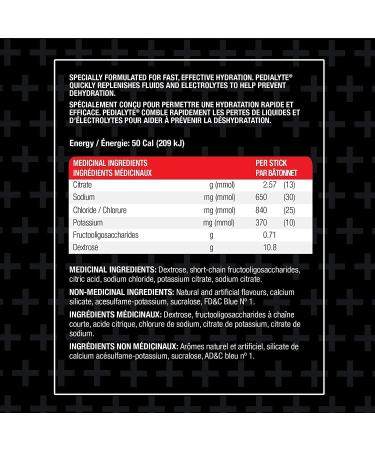 Pedialyte AdvancedCare Plus Electrolyte Powder Sticks Value Pack Electrolytes For Dehydration Electrolyte Powder Packets Berry Frost 36x17g - Buy Online on GoSupps.com