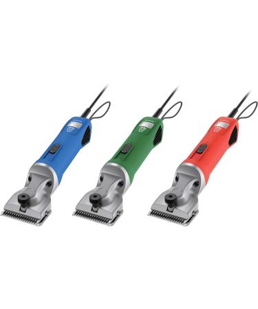 Masterclip Hunter Horse Clipper - Mains Powered Heavy Duty Horse Clippers Fitted with A2 Fine Cut Blades - Suitable for All Coat Types Red  - Buy Online on GoSupps.com