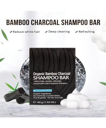  Mikabila Polygonum Multiflorum Darkening Shampoo for Shiny Revitalizing Gray Hair Anti-Hair Loss Natural Soap for Gray Hair - Buy Online on GoSupps.com