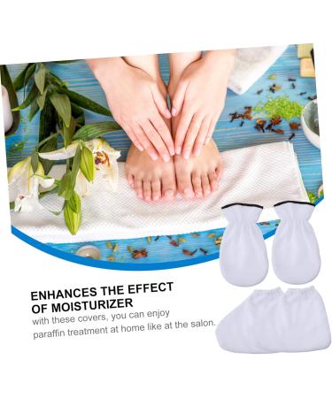 Rev tement en Cire de Paraffine Chauffant 12x9 Pouces pour Soin des Mains et Pieds Lavable Hydratation Intensive pour Spa Domicile - Buy Online on GoSupps.com