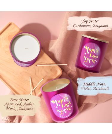 Unique Scented Candles Gift for Mom | 100% Natural Soy Aromatherapy | Funny Birthday Gift Ideas from Daughter & Son | 10 Oz Jar Candle - Buy Online on GoSupps.com