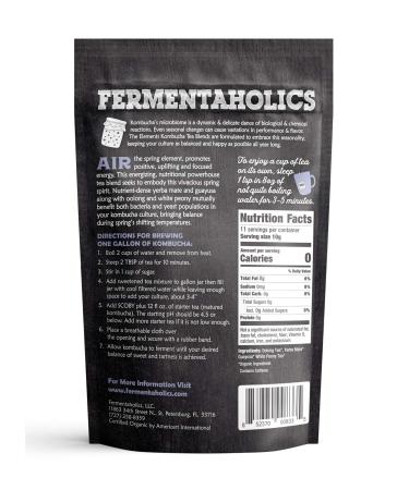 Element Kombucha Tea Blends - USDA Certified Organic & Kosher | Fermentaholics - Buy Online on GoSupps.com