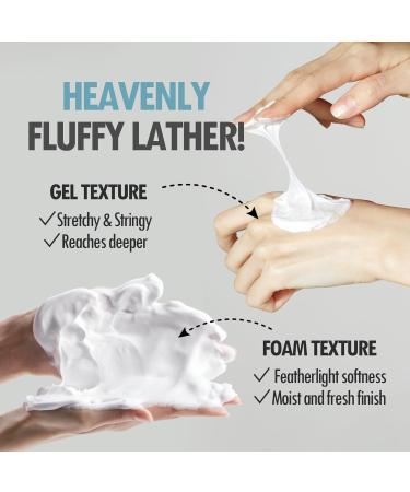 Perfect Deep Gentle Face Wash Foam | Hydrating Cleanser with 6 Types of Hyaluronic Acid | Moisturizing Facial Cleanser for Radiant Skin (5.07 fl oz - Buy Online on GoSupps.com