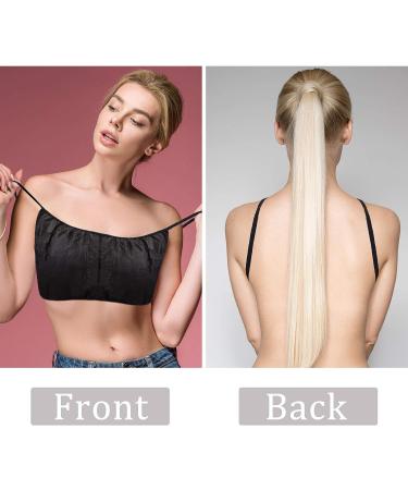 24-Piece Black Disposable Nonwoven Bras for Women - Perfect for Spray Tanning and Spa Use - Buy Online on GoSupps.com