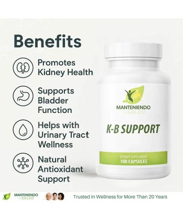 Manteniendo Tu Salud KB Support Renal Support 100 Capsules 100 Capsules - Buy Online on GoSupps.com