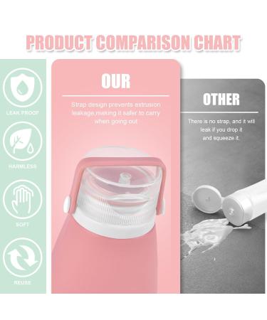 Buy Noideeer 18-Piece Silicone Travel Bottles Set - TSA Approved Perfect for Shampoo Lotion & Gel - Includes Labels & Transparent Bags - Ideal for International Travel - Buy Online on GoSupps.com