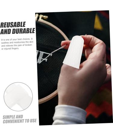 FRCOLOR 10pcs Silicone Finger Protective Sleeves | Ultimate Fingertip Protection for Men & Women | Durable Sleeve Protectors & Toe Tool - Buy Online on GoSupps.com