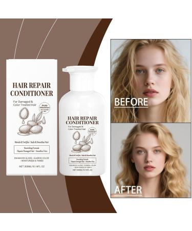 Conditioner For Dry Hair 400ml Hair Recovery Conditioner Protective Cream Long Lasting Moisturizer for Gym Travel Outdoor Bathroom Shower Women Men - Buy Online on GoSupps.com