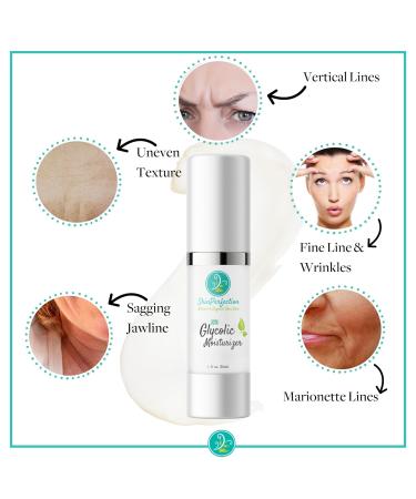 Skin Perfection Glycolic Acid Moisturizer | AHA for Dead Skin Removal & Wrinkle Reduction | International Shipping - Buy Online on GoSupps.com