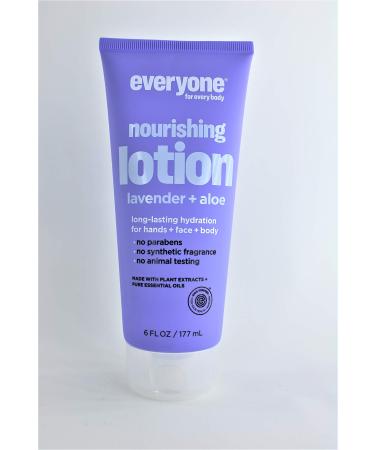 Everyone 3-in-1 Lotion, Lavender & Aloe, 6oz Each (Pack of 2, Packaging may Vary)