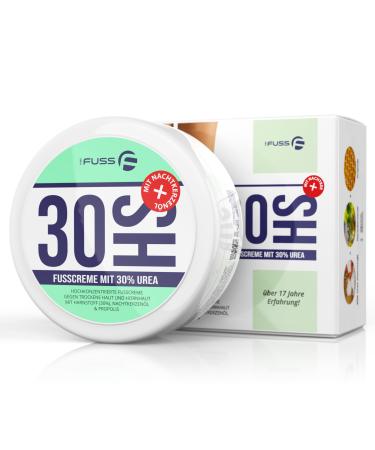 Mr. Foot 30hs Shoot ointment Feet Cornea removal with 30% urea - urea cream against dry skin - Foot Repair ointment additionally with propolis and evening primrose oil - 200ml 200 ml (1 Pack)