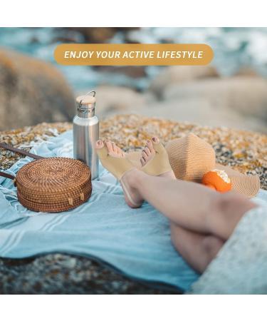 KTSAY Upgraded Bunion Corrector 2 Pcs - Non-Surgical Bunion Socks for Day/Night Support - Pain Relief Toe Corrector for Men & Women - Buy Online on GoSupps.com