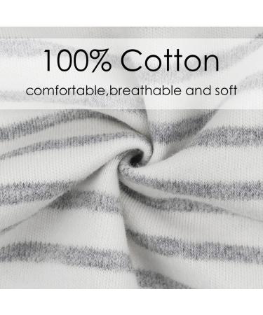 ZIGJOY 100% Cotton Baby Sleep Bag | Sleeveless Wearable Blanket 1.0 Tog Sleeping Sack | 2-Way Zipper | Newborn 8-12 Mon Stripe-2 | 9-12 Months - Buy Online on GoSupps.com