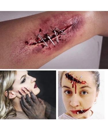 CCbeauty Scar Wax Kit Professional Fake Moulding Skin Wax for Stage Special Effects Halloween SFX Theatrical Makeup Fake Wound Makeup Wax with Double Ended Spatula 4 - Buy Online on GoSupps.com