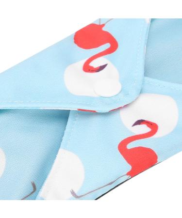 Sanitary Pads Cloth Sanitary Towels Reusable Washable Soft Waterproof Home for Outdoor Sports Travel(N41)