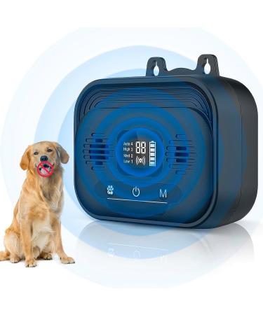 Tepimato Dog Barking Control Device 4 Frequency Levels 50ft Ultrasonic Anti Barking Device Lcd Display Automatic Stop Dog Barking Deterrent Devices Indoor Outdoor For Dogs Bark