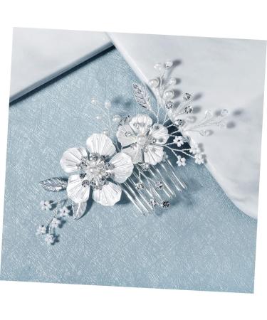 Didiseaon 1pc Comb Bridal Hairband Crystal Hair Decor Bridal Hair Clip Pearl Hair Barrettes Rhinestone Barrettes Beautiful Hairband Wedding Hair Clip Bride Decorate Manual Alloy - Buy Online on GoSupps.com