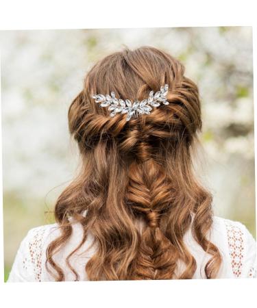 minkissy Hair Jewelry Hair Clips for Girls Hair Accessories for Bride Rhinestone Clips for Hair Bride Headpieces for Wedding Hair Side Comb European and American Diamond Hair Piece Women's - Buy Online on GoSupps.com