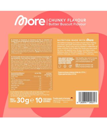More Chunky Flavor Rehearsal Bundle - 8x30g Sugar-Free Flavor Powder with Inulin & Lactase | Made in Germany - Buy Online on GoSupps.com